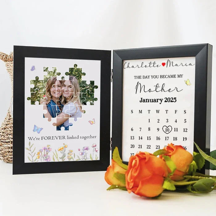 The Day You Became My Mother Puzzle Photo Frame