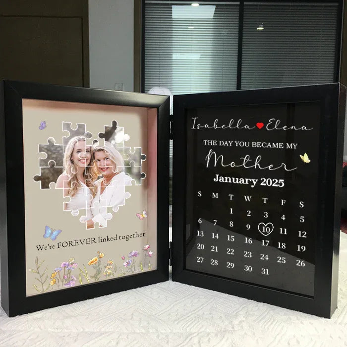 The Day You Became My Mother Puzzle Photo Frame