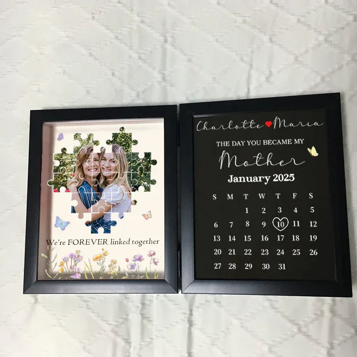 The Day You Became My Mother Puzzle Photo Frame