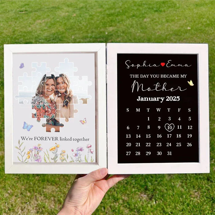 The Day You Became My Mother Puzzle Photo Frame